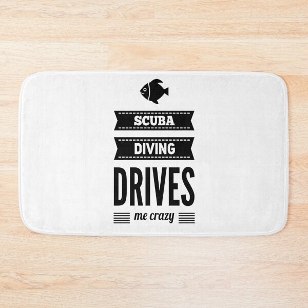 Item preview, Scuba Diving Drives Me Crazy designed and sold by SerenaBliss.