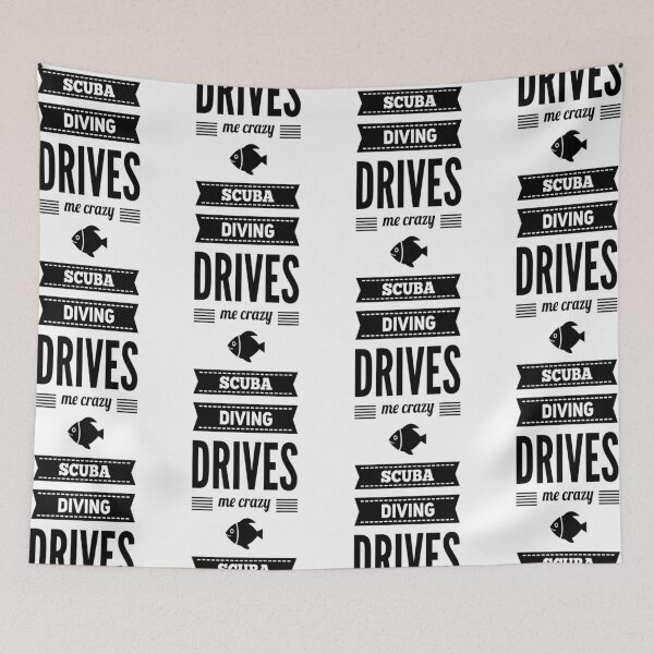 Item preview, Scuba Diving Drives Me Crazy designed and sold by SerenaBliss.