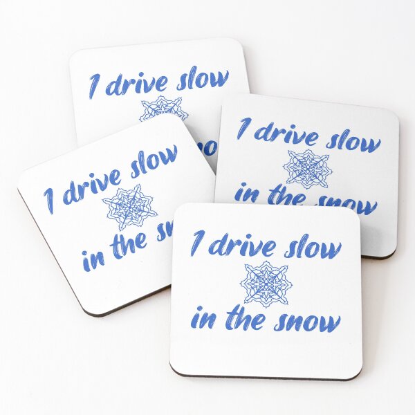 Item preview, I drive slow in the snow designed and sold by aliartthings.