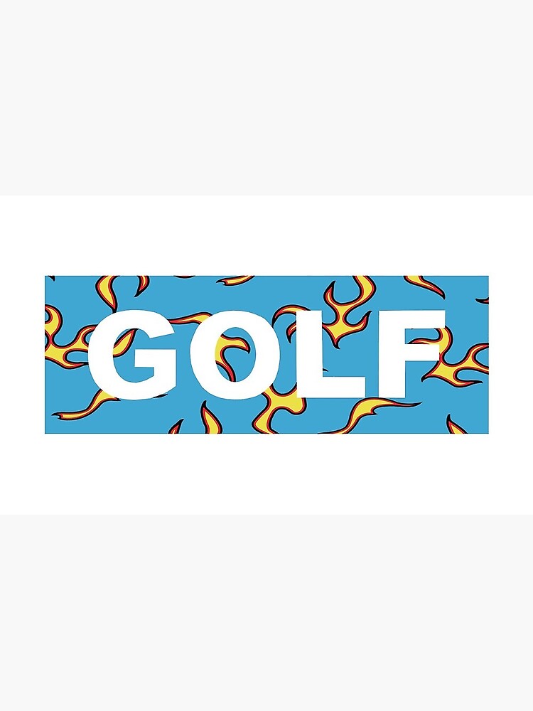 GOLF WANG TYLER THE CREATOR FLAME Sticker