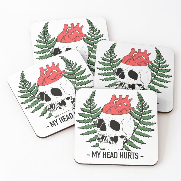 Item preview, My Head Hurts designed and sold by Andrea Quirarte.