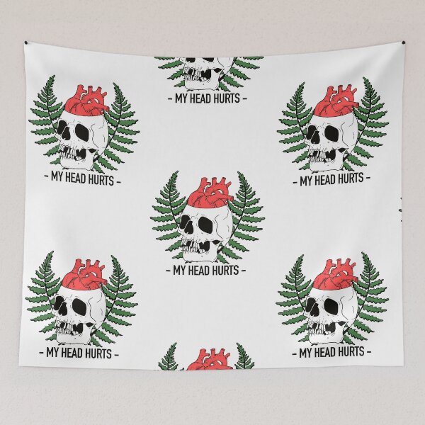 Item preview, My Head Hurts designed and sold by Andrea Quirarte.