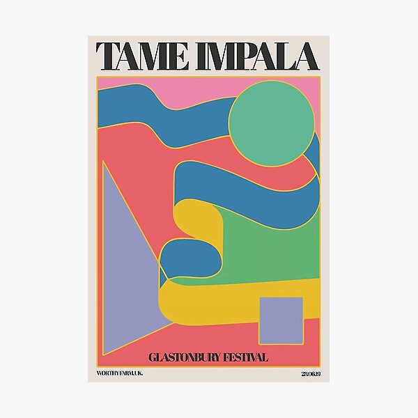 2019 Festival Tame Cover Photographic Print