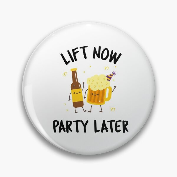 Item preview, Lift Now Eat Party Later designed and sold by YourEssentials.