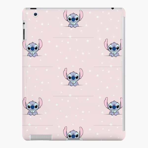 Stitch on Pink Background w Stars iPad Snap Case