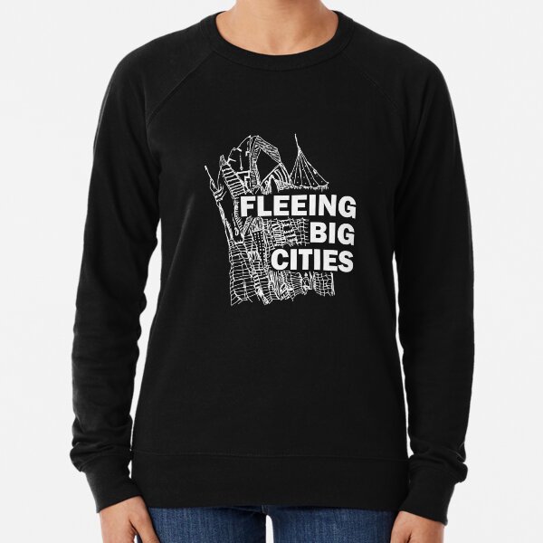 Fleeing Big Cities Sudadera ligera
