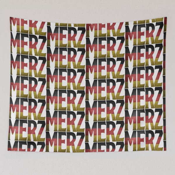 Item preview, Merz Flagge CDU Christdemokrat Kandidat Germany Bundeskanzler Kanzler Investment Gift designed and sold by TheAplus.