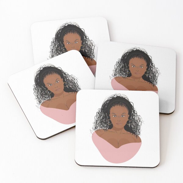 Item preview, black lady vector avatar poster | hot lady black lady art  designed and sold by KARTICK DUTTA.