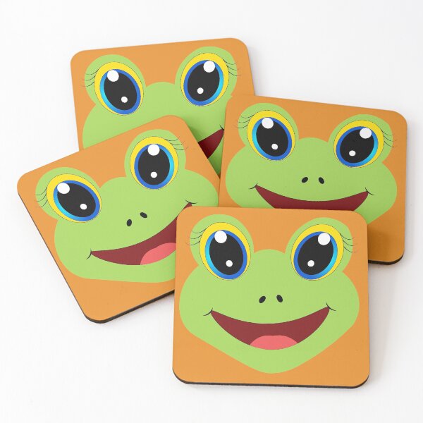 Item preview, Cute Frog Animal Face designed and sold by CreatedForYou.