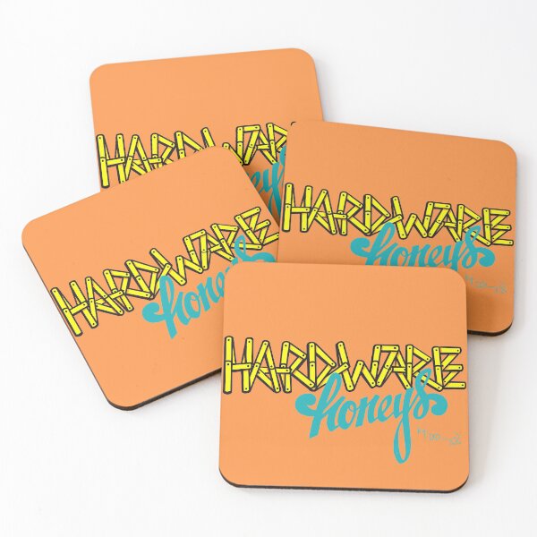 Item preview, hardware honeys logo designed and sold by MetroInk.