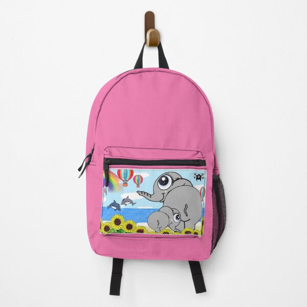 Item preview, Animals - Elephants and dolphins - Mother's love designed and sold by Shirley cute art .