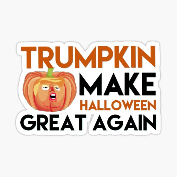 Item preview, halloween t shirt trumpkin make halloween great again funny designed and sold by The Pattern Artist.