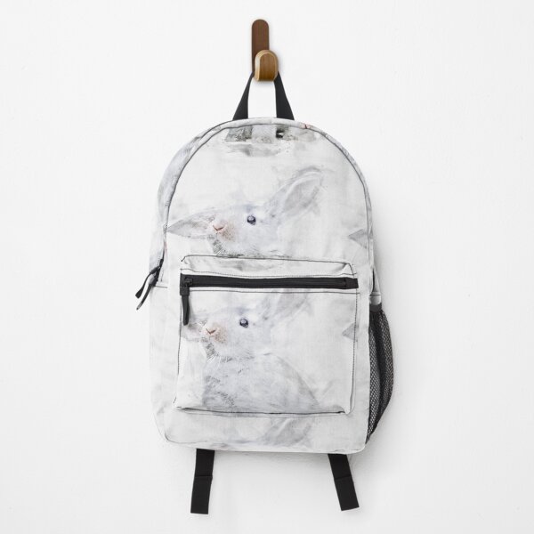 Item preview, Watercolor cute gray bunny designed and sold by ramonag1.