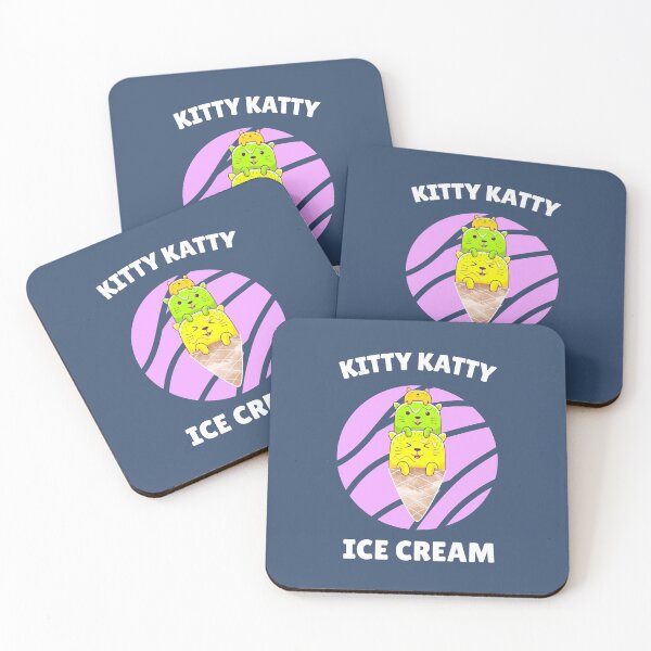 Item preview, Kitty Katty Ice Cream Cat design designed and sold by urban-symmetry.