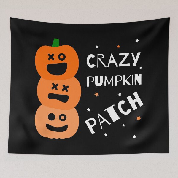 Item preview, Crazy Pumpkin Patch Halloween 2020 designed and sold by fantasy-bubble.