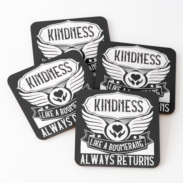 Item preview, Kindness, Like A Boomerang, Always Returns designed and sold by GoodVibeDesign.