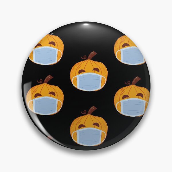 Item preview, Halloween 2020 Pumpkins Wearing Mask Pack  designed and sold by The Little Wood Cottage.