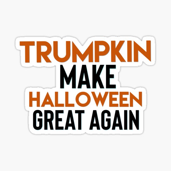 Item preview, halloween t shirt trumpkin make halloween great again funny Graphic T-Shirt Design designed and sold by The Pattern Artist.