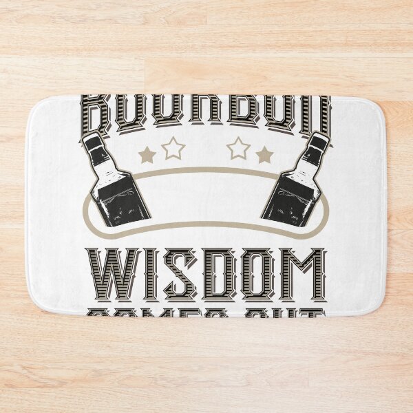 Item preview, Funny Whiskey Bourbon Drinking Gift design for Whisky Fans print designed and sold by Lisbob.