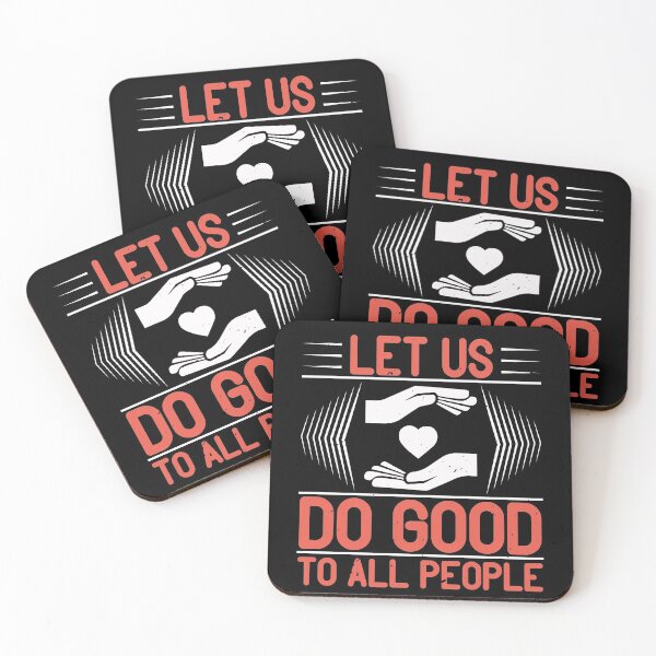 Item preview, Let Us Do Good To All People designed and sold by GoodVibeDesign.