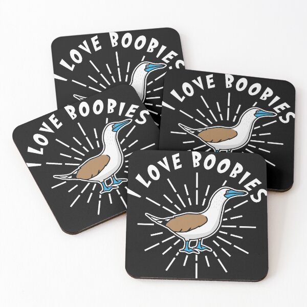 Item preview, Funny I Love Boobies Gift design for Birdwatchers design designed and sold by Lisbob.