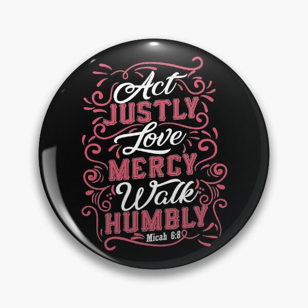 Item preview, Act justly, love mercy, walk humbly designed and sold by wazoosi.