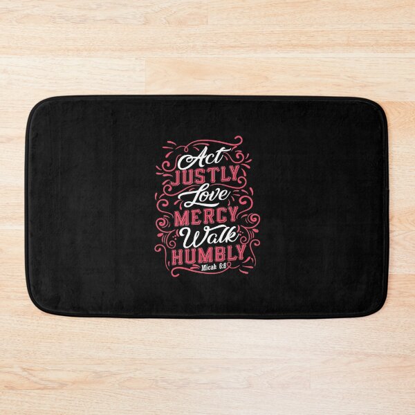 Item preview, Act justly, love mercy, walk humbly designed and sold by wazoosi.