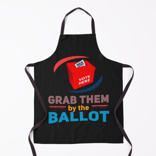 Item preview, Grab Them By The Ballot - Clean Text Biden Harris Red Ballot Box  designed and sold by leo121687.
