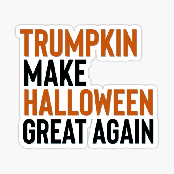 Item preview, halloween t shirt trumpkin make halloween great again funny Graphic T-Shirt designed and sold by The Pattern Artist.