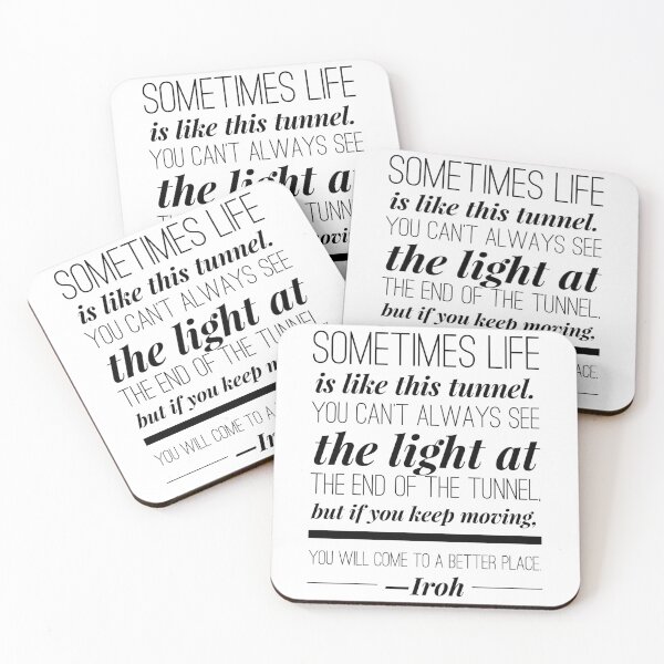 Item preview, Iroh's Iconic quote designed and sold by the avatar apparel.
