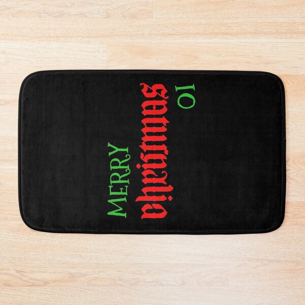 Item preview, Merry Christmas/Io Saturnalia (on black) designed and sold by DotorEaon.