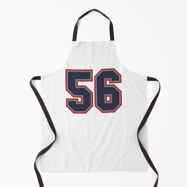 Item preview, 56 Navy Grey Red Sports Number Fifty-Six designed and sold by HelloFromAja.