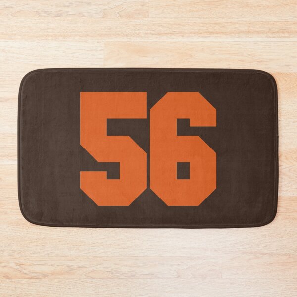 Item preview, 56 Number Cleveland Sports Fifty-Six Brown Jersey designed and sold by HelloFromAja.