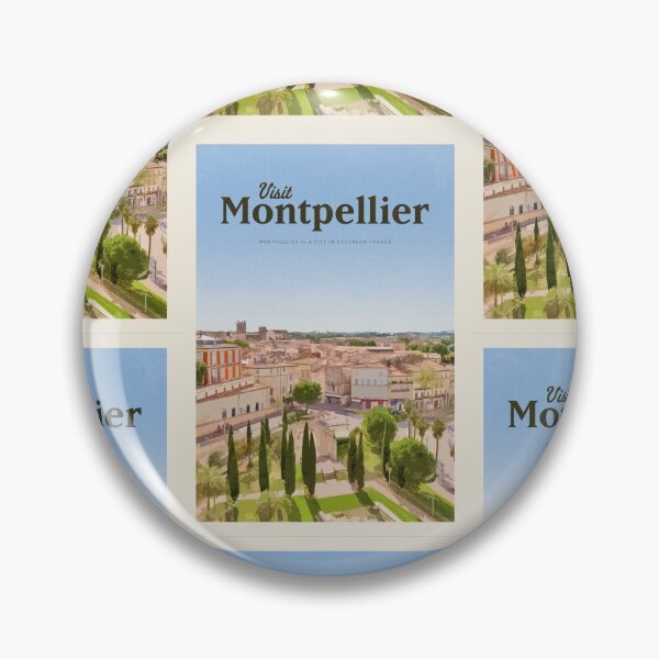 Item preview, Visit Montpellier  designed and sold by Mercury Club.