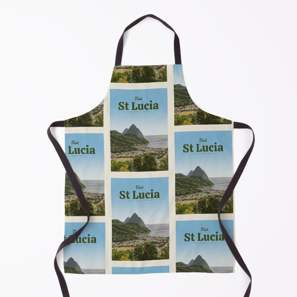 Item preview, Visit St Lucia designed and sold by Mercury Club.