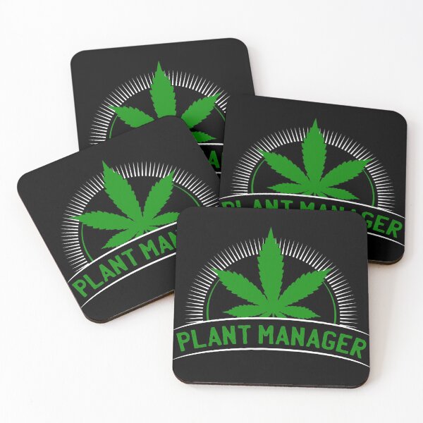 Item preview, Marijuana Fan Cannabis Grower design | Plant Manager Weed T product designed and sold by Lisbob.