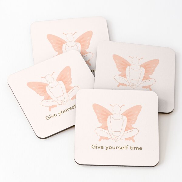 Item preview, Give yourself time. Butterfly Yoga Pose designed and sold by Knitowork.