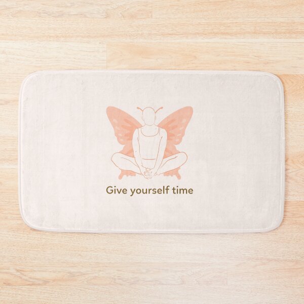 Item preview, Give yourself time. Butterfly Yoga Pose designed and sold by Knitowork.