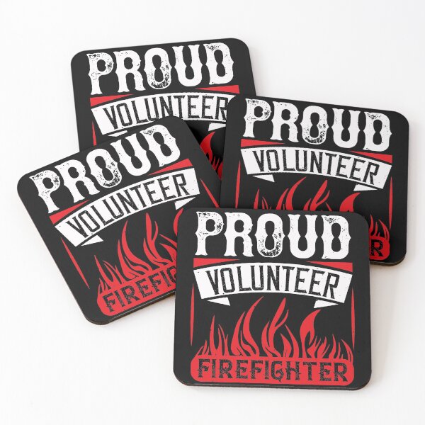Item preview, Proud Volunteer Firefighter designed and sold by GoodVibeDesign.