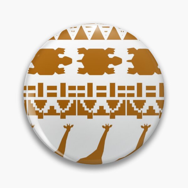 Item preview, Africa pattern giraffe turtle designed and sold by DerSenat.