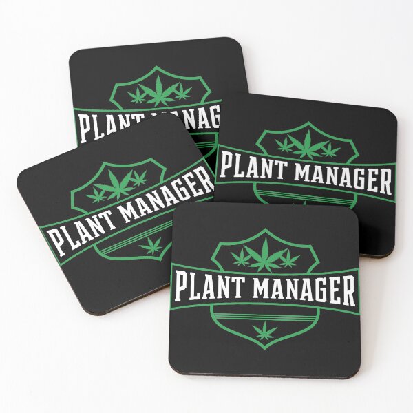 Item preview, Marijuana Fan Cannabis Grower design | Plant Manager Weed T print designed and sold by Lisbob.