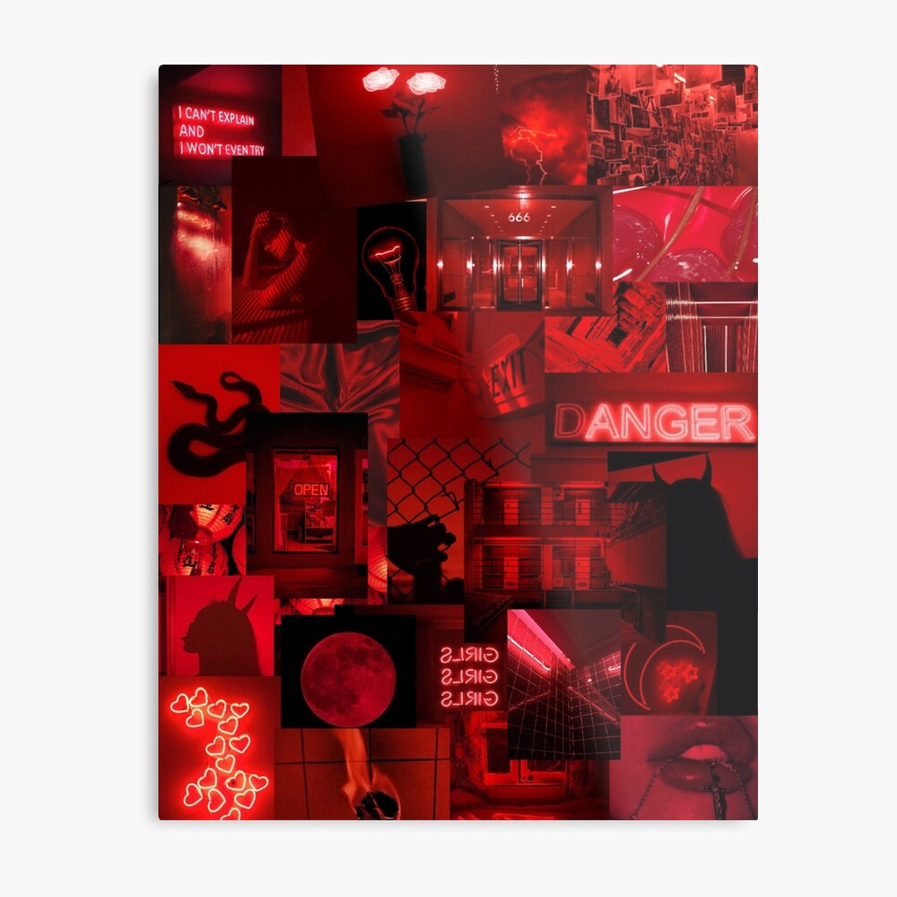 Red Aesthetic Collage Photographic Print For Sale By Kasiacaine Redbubble Red Aesthetic Collage Photographic Print For Sale By Kasiacaine Redbubble