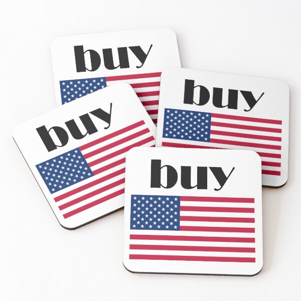 Item preview, Buy American Message designed and sold by ETFStore.