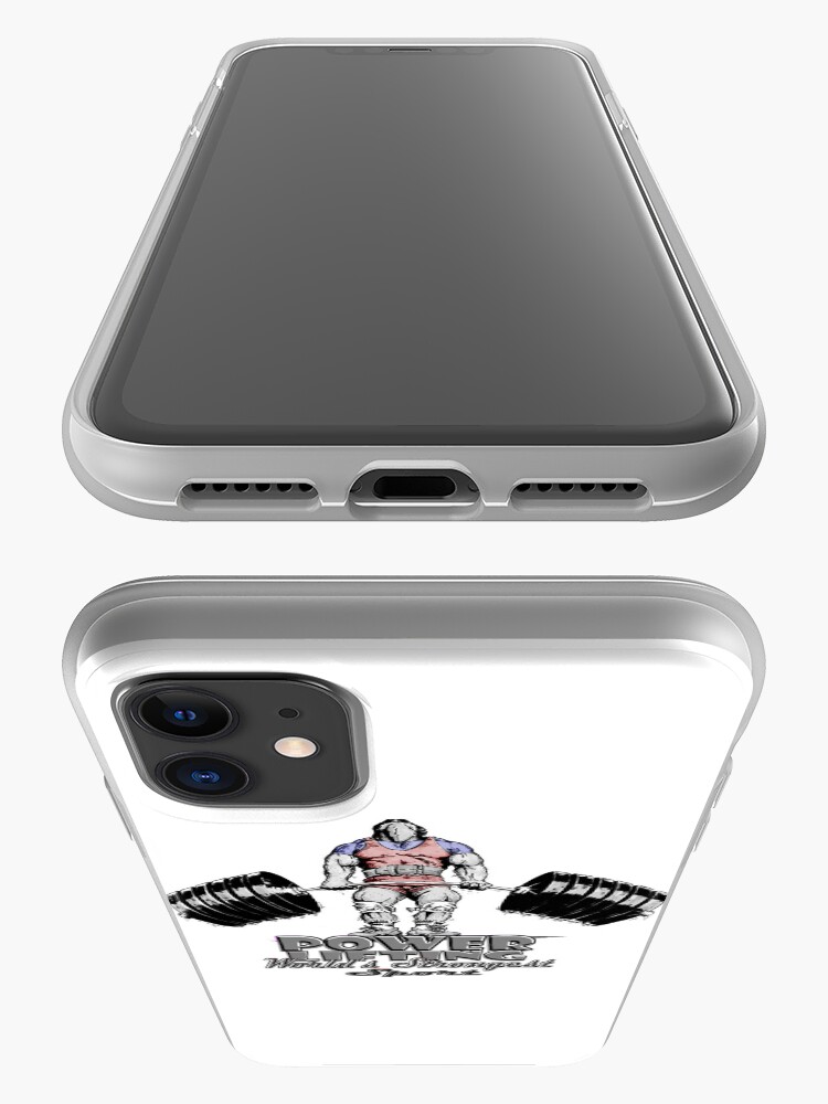 "POWERLIFTING WORLD'S STRONGEST SPORT" iPhone Case & Cover by