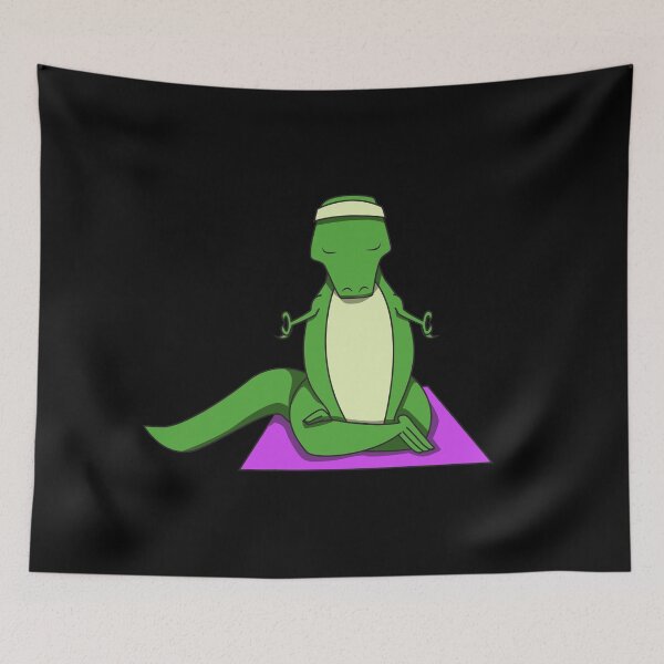 Item preview, Yogasaurus Yoga Dino gift idea designed and sold by Argentini.