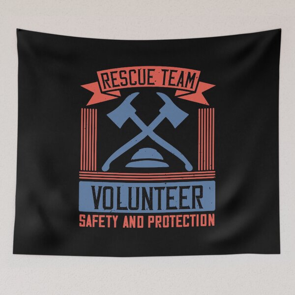 Item preview, Rescue Team Volunteer Safety And Protection designed and sold by GoodVibeDesign.