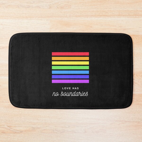 Item preview, Love has no boundaries.Gay Rainbow ∙ Retro Gay  ∙ LGBT  ∙ Lesbian ∙ Gay Pride  designed and sold by cookiemasterpj.