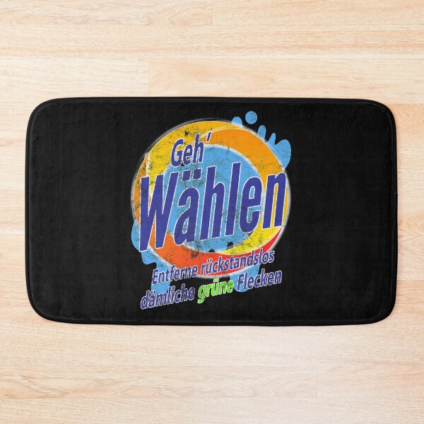 Item preview, CDU AFD FDP Wahl Wählen Gehen Waschmittel Reinigung grüne Flecken Entfernen Anti Gegen Links Gift designed and sold by TheAplus.