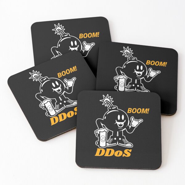 Item preview, Cyber Security - Hacker DDoS Attack BOOM! designed and sold by clubtee.