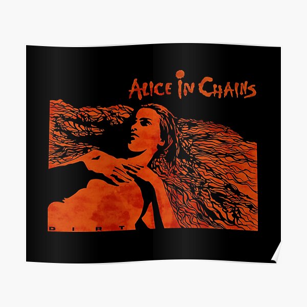 Alice in Chains Dirt colour Poster